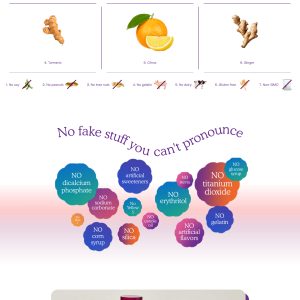 Лендинг леденцов. Пример