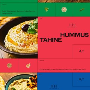 Лендинг ресторана арабской кухни. Пример