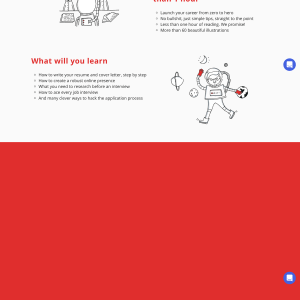 Лендинг рекламы книги. Пример