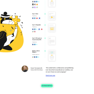 Лендинг SMM-сервиса. Пример