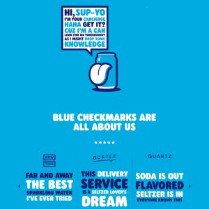 Лендинг лимонада